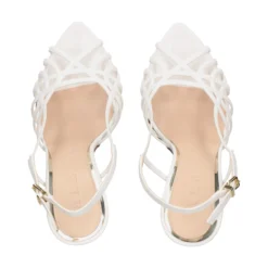 ALBANO Sandalias con tacón de Mujer 5353 / 13 BIANCA