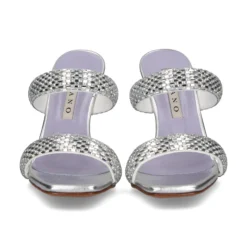 ALBANO Sandalias con tacón de Mujer 3202/2 SILVER