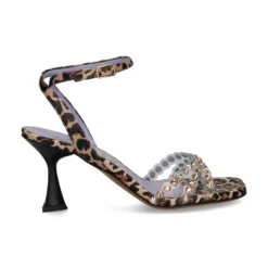 ALBANO Sandalias con tacón de Mujer 3393/1 LEOPARDO