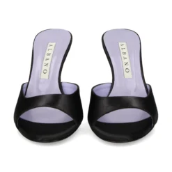 ALBANO Sandalias con tacón de Mujer 3287/4 NEGRO