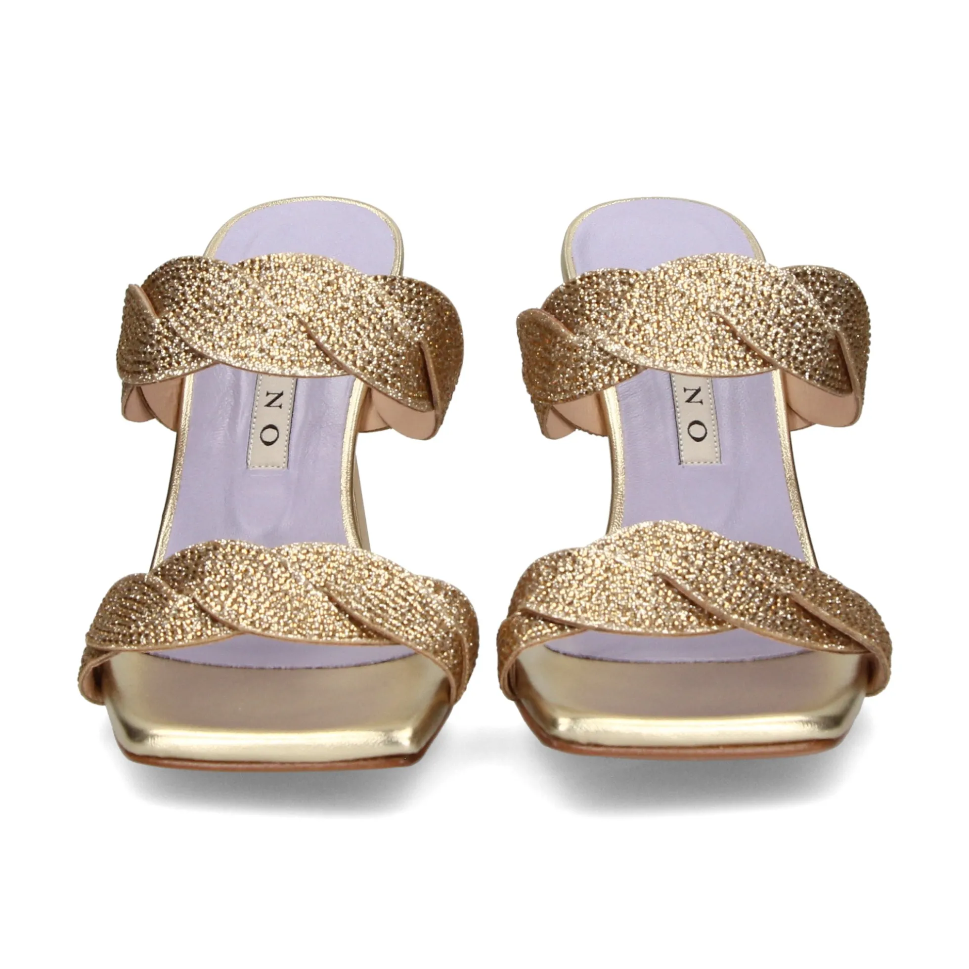 ALBANO Sandalias con tacón de Mujer 3282/90 / 2 PLATINO