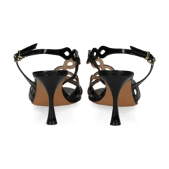ALBANO Sandalias con tacón de Mujer 5514 NEGRO