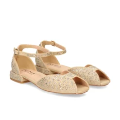ALMA BLUE Zapatos planos de Mujer V24AB2003 SAND