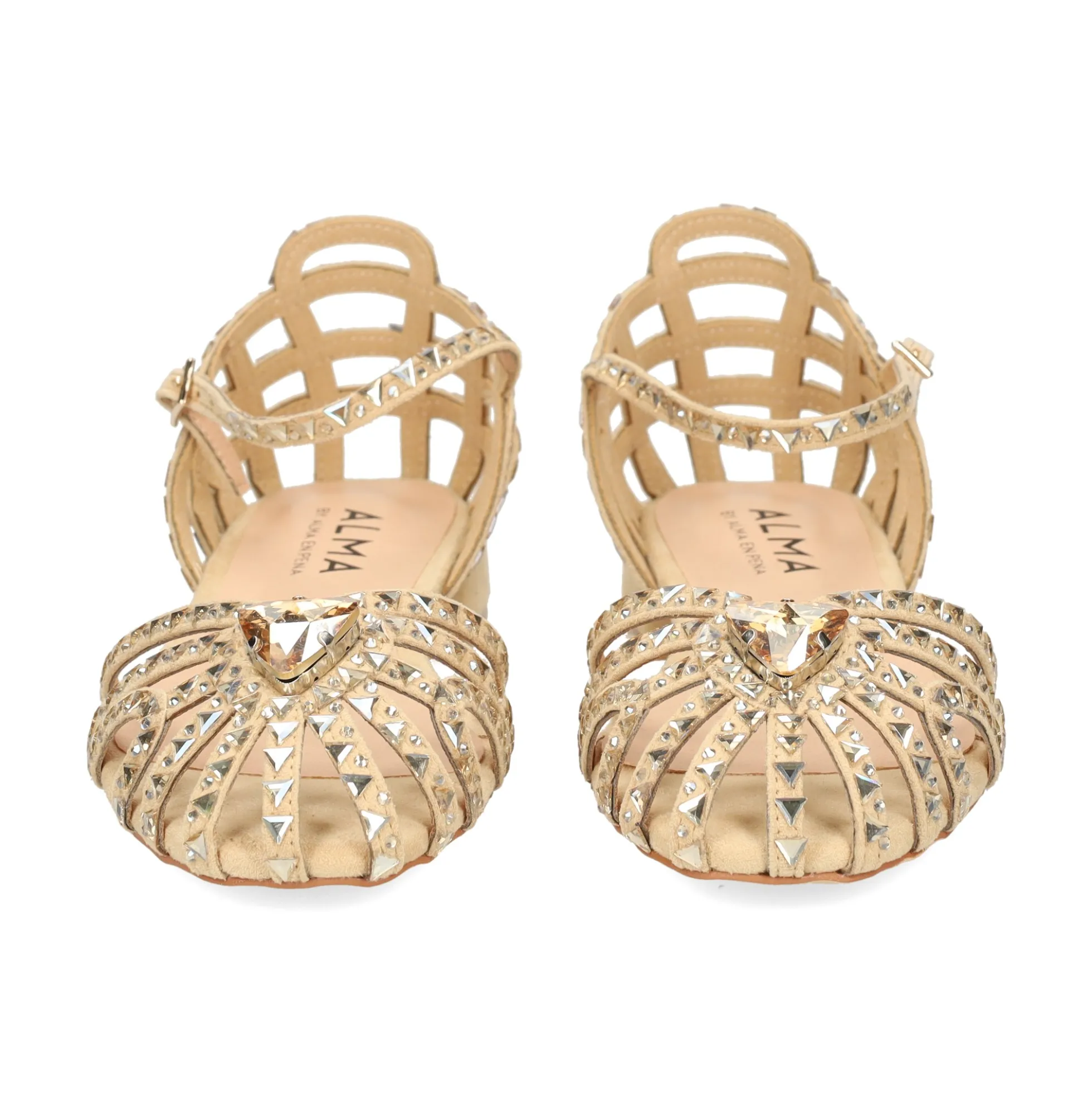 ALMA BLUE Zapatos planos de Mujer V24AB2006 SAND