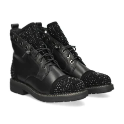ALMA EN PENA Botines planos de Mujer 751 NEGRO