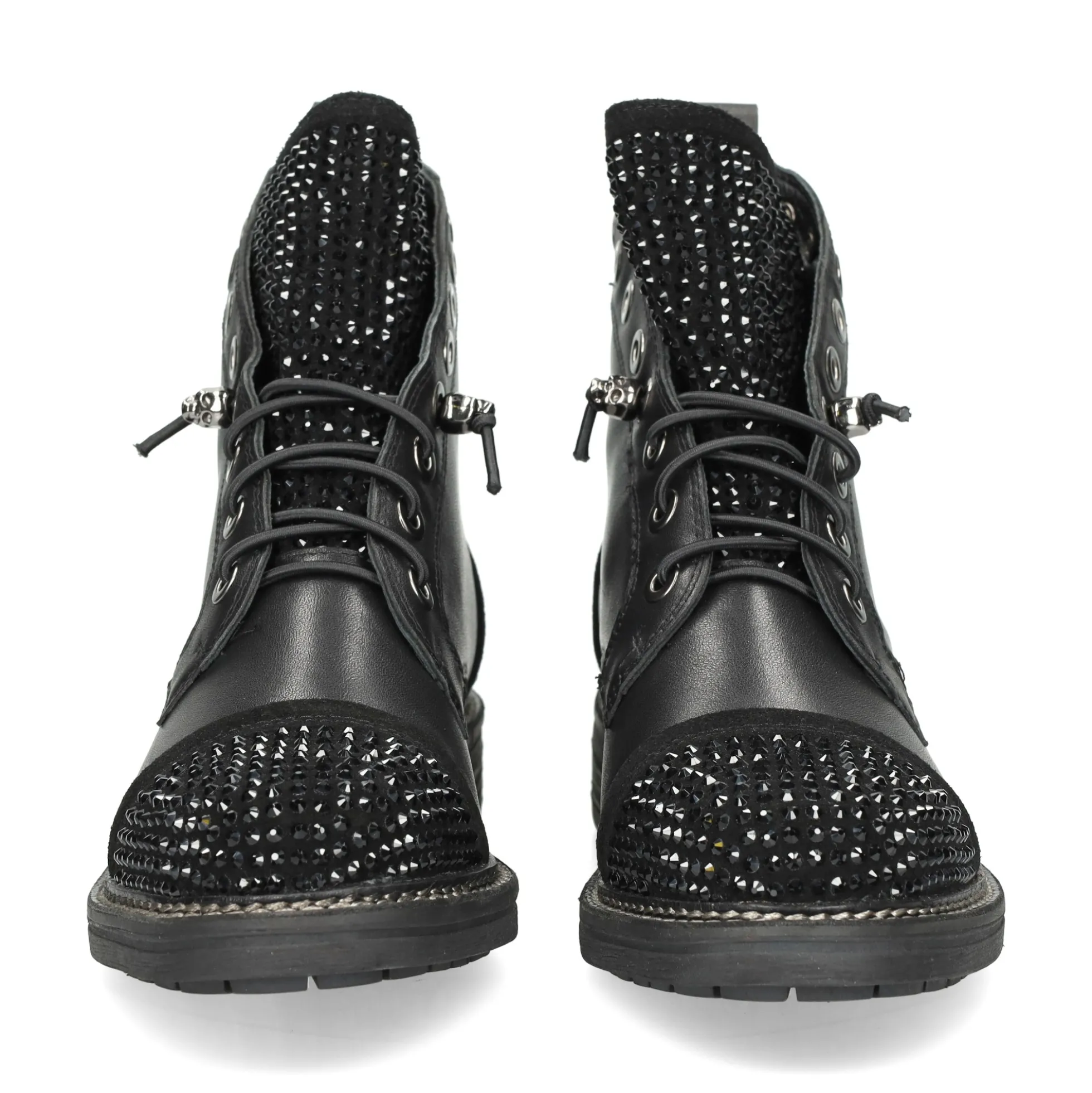 ALMA EN PENA Botines planos de Mujer 751 NEGRO