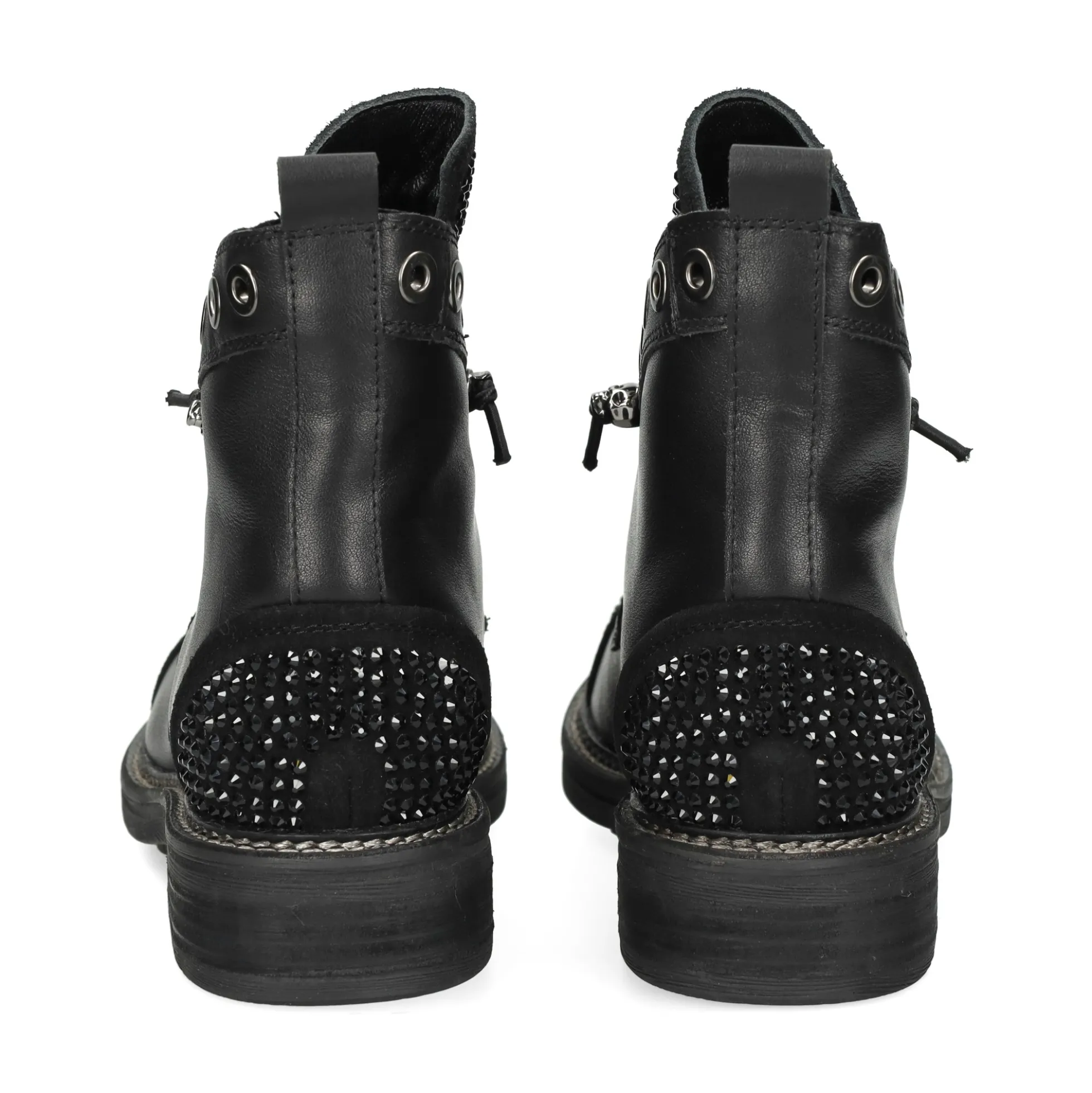 ALMA EN PENA Botines planos de Mujer 751 NEGRO