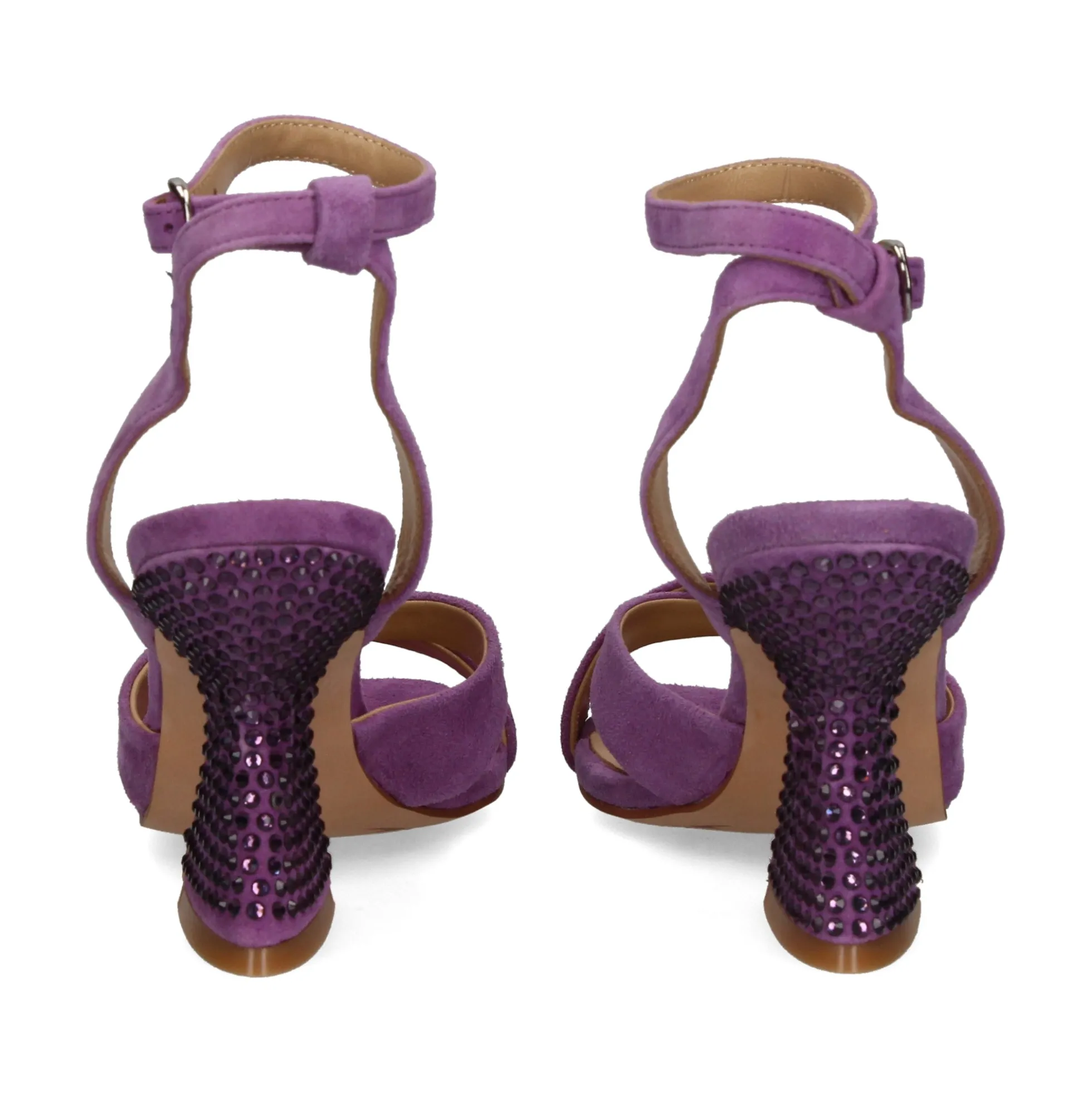 ALMA EN PENA Sandalias con tacón de Mujer 220 VIOLET