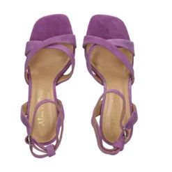 ALMA EN PENA Sandalias con tacón de Mujer 220 VIOLET
