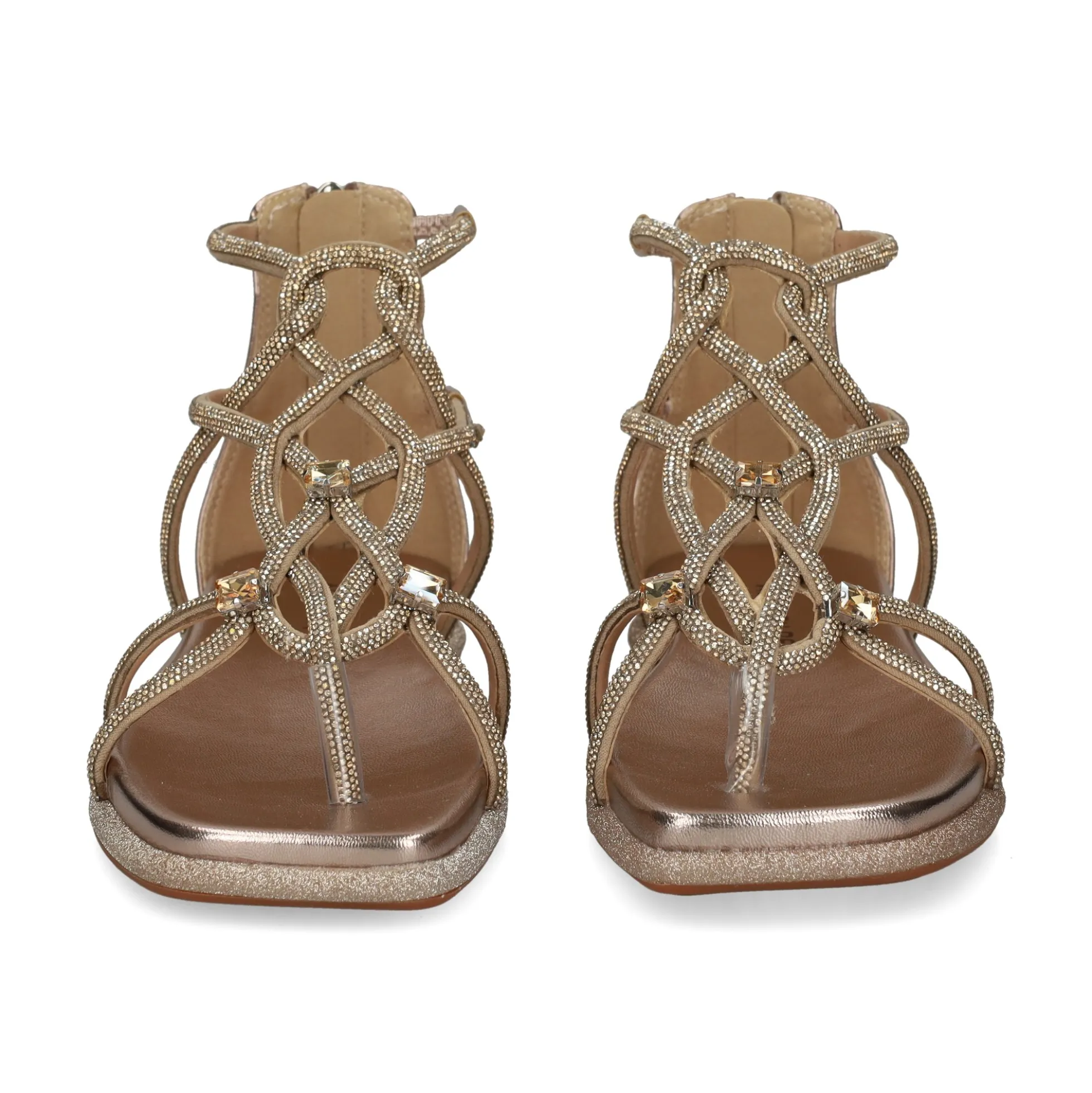 ALMA EN PENA Sandalias planas de Mujer V2551604 BRONCE