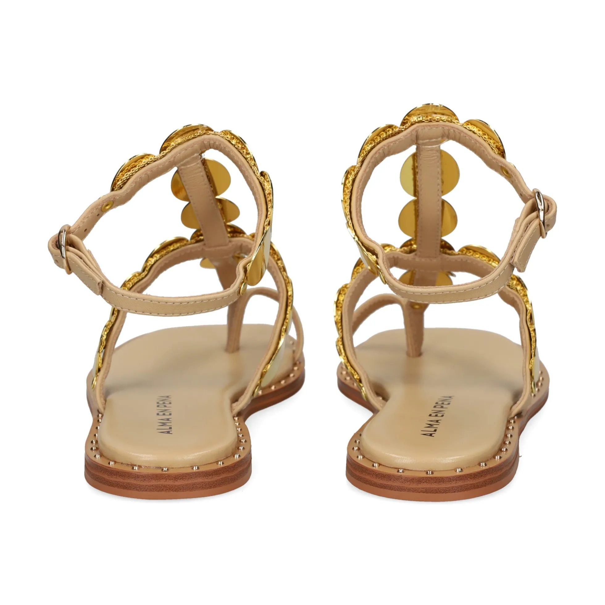 ALMA EN PENA Sandalias planas de Mujer 8201