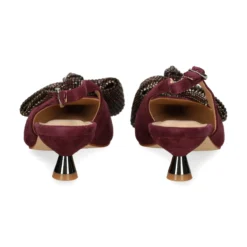 ALMA EN PENA Zapatos de tacón bajo 525 WINE