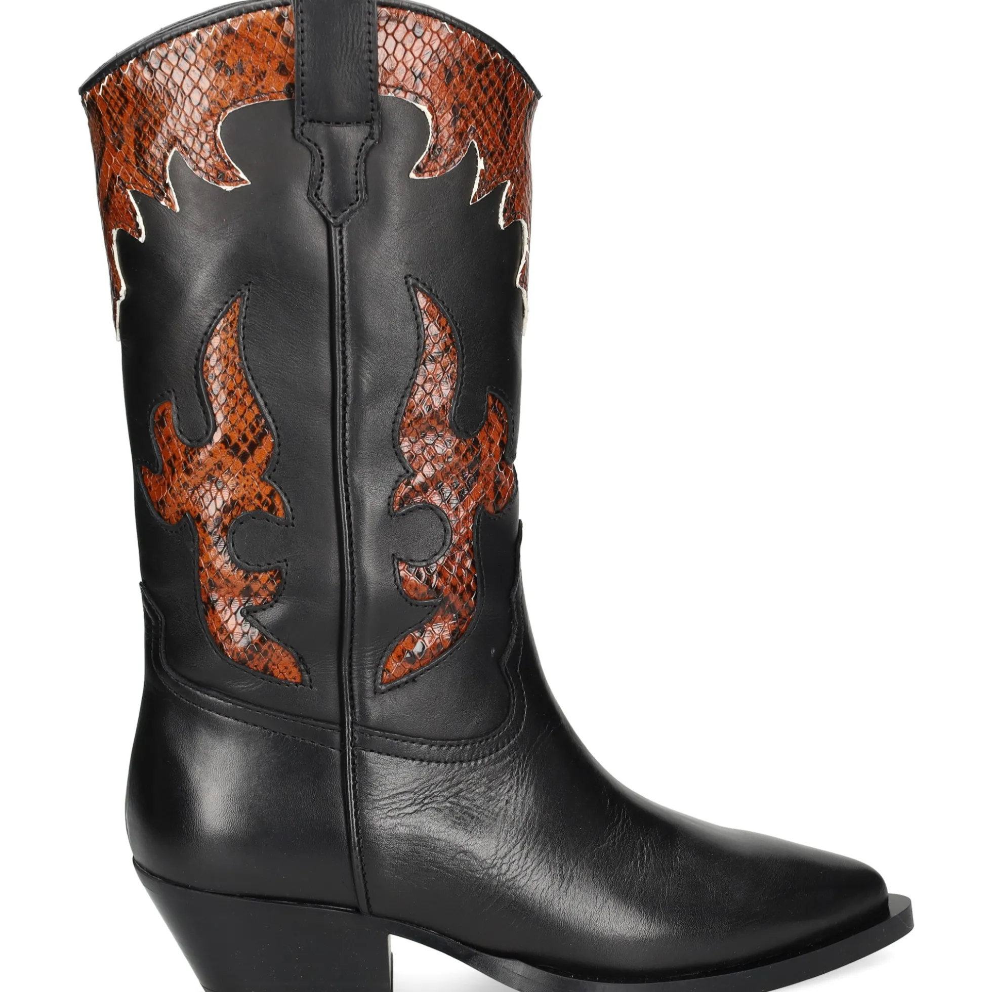 ALPE Botas planas de Mujer 2088 01-CUERO