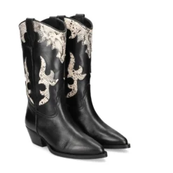 ALPE Botas planas de Mujer 2088 05-NEGRO