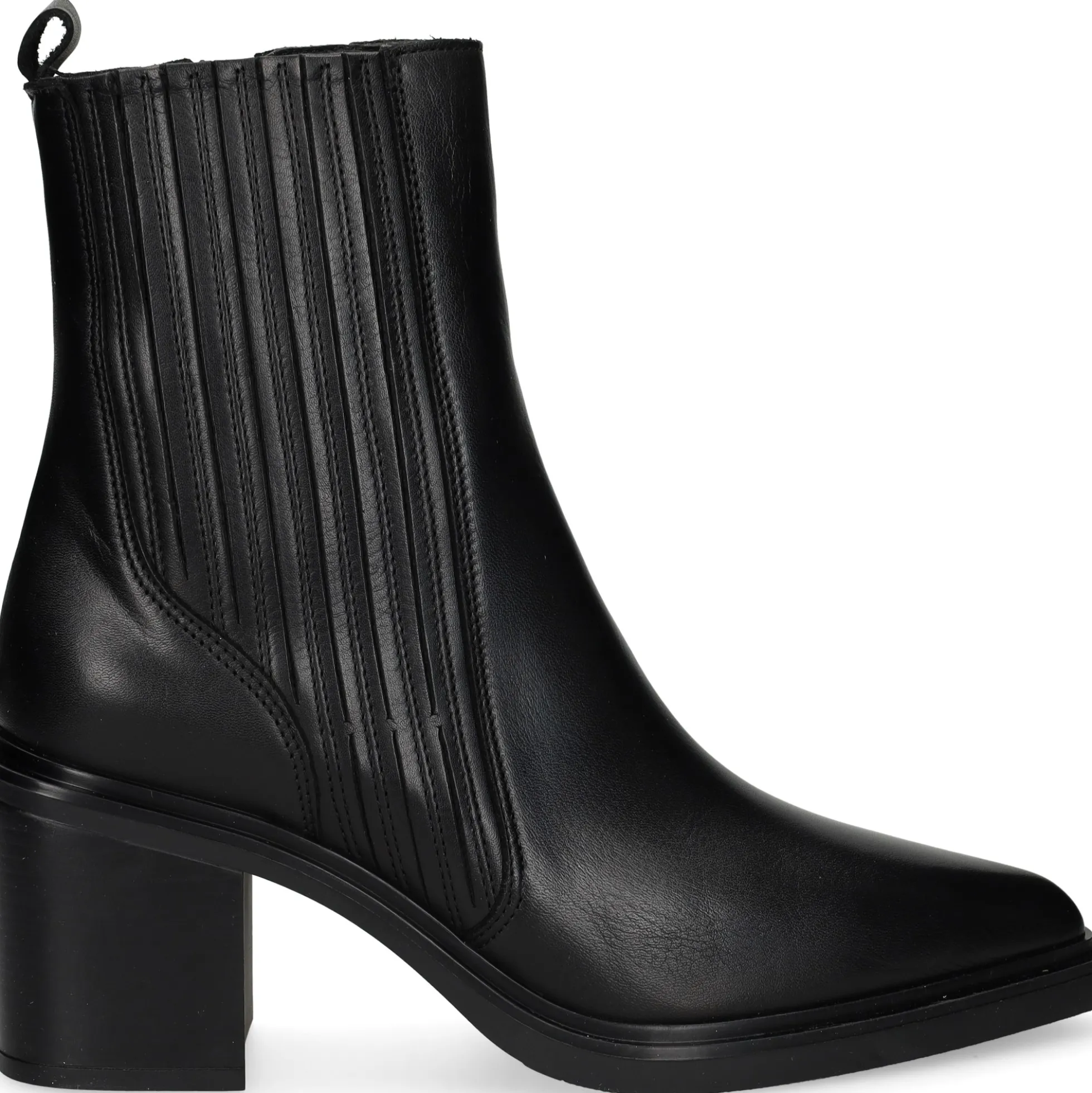 ALPE Botines con tacón de Mujer 2463 17-05 BEC-NEGRO