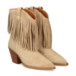 ALPE Botines con tacón de Mujer 502611 08 ARENA