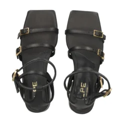 ALPE Sandalias planas de Mujer 514303 05 NEGRO