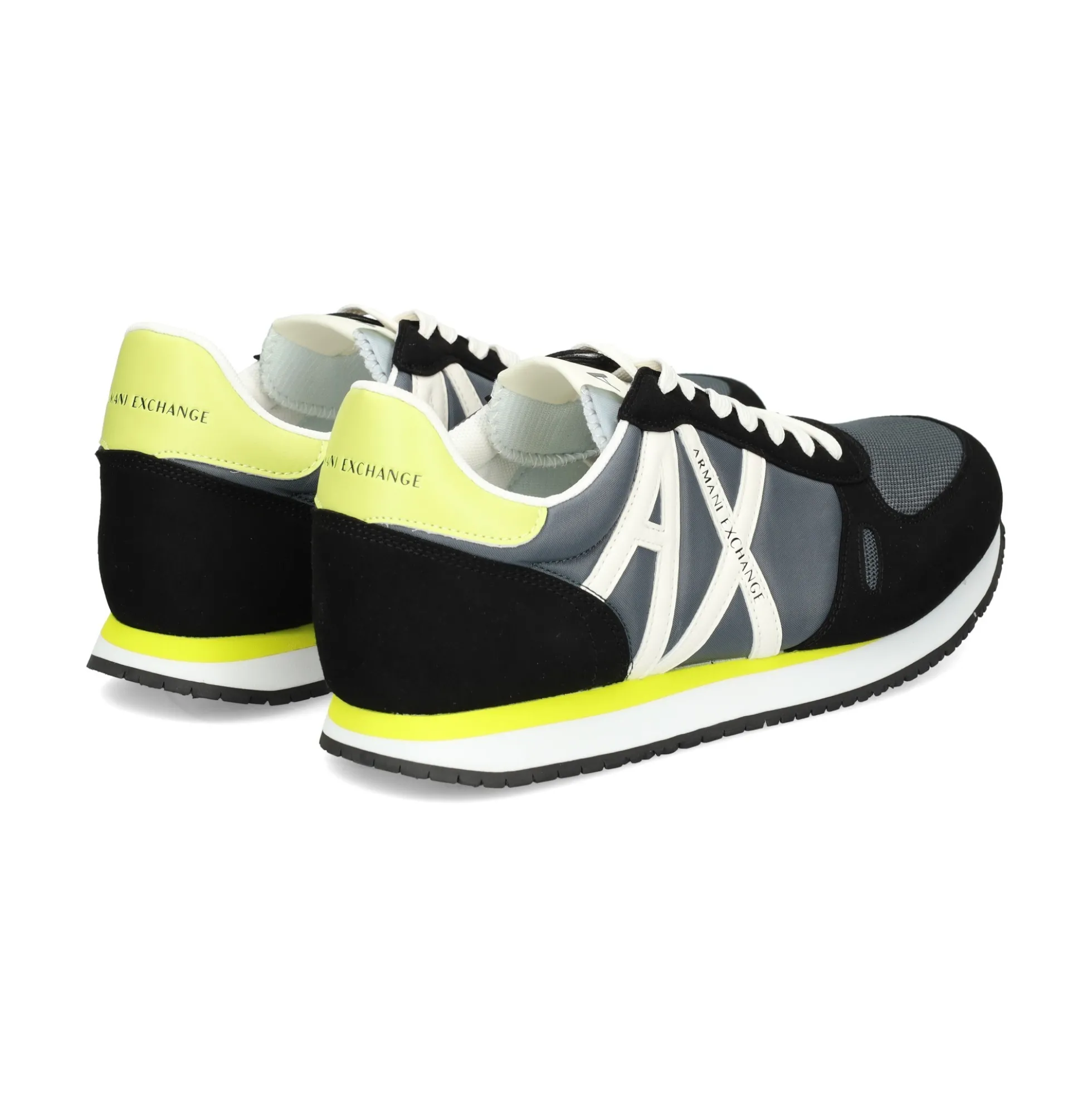 ARMANI EXCHANGE Zapatillas de Hombre XUX017 T699 BLACK+GREY