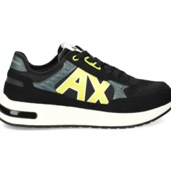 ARMANI EXCHANGE Zapatillas de Hombre XUX090 T699 BLACK+GREY
