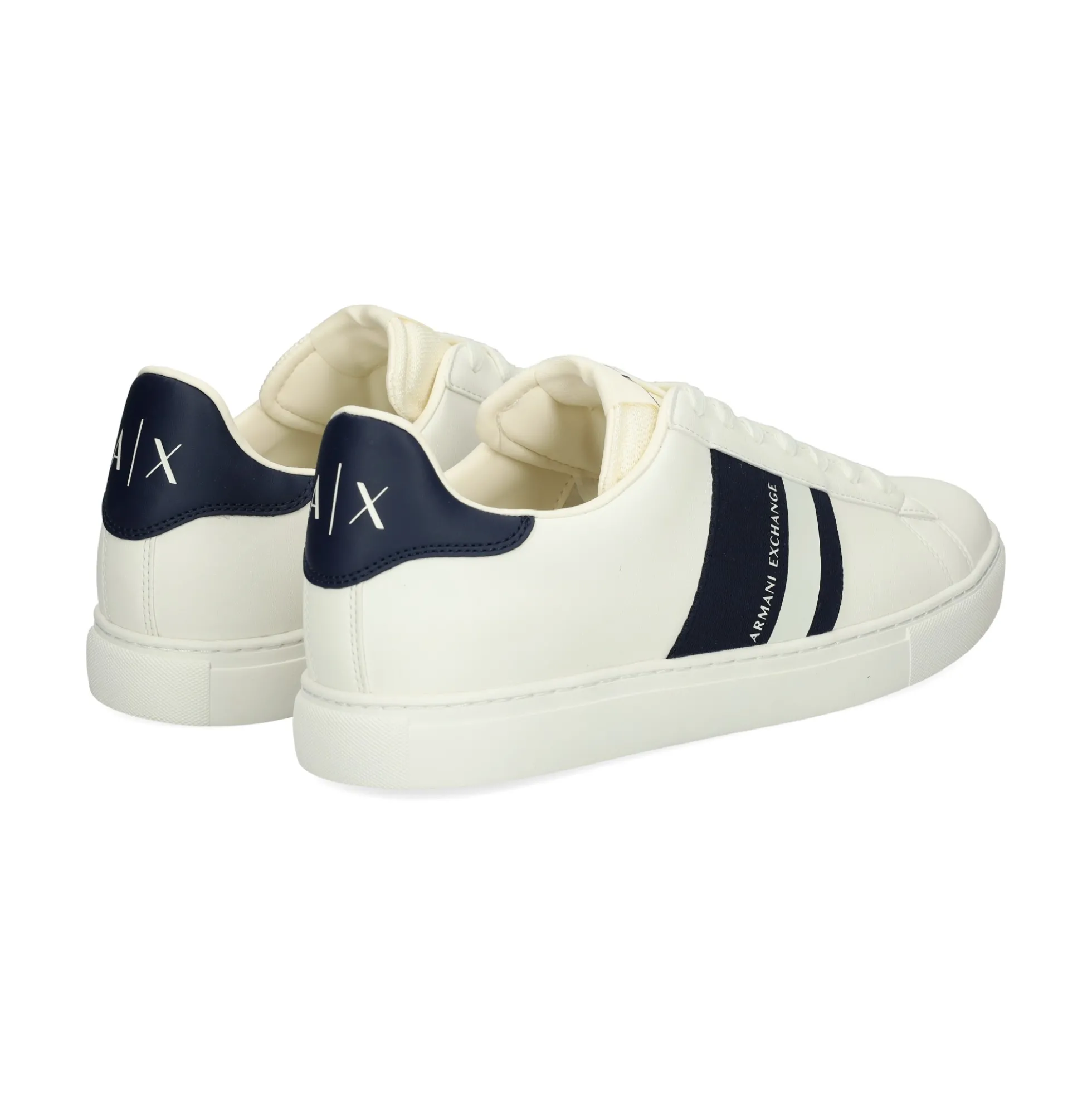 ARMANI EXCHANGE Zapatillas de Hombre XUX173 N481 WHITE+NAVY
