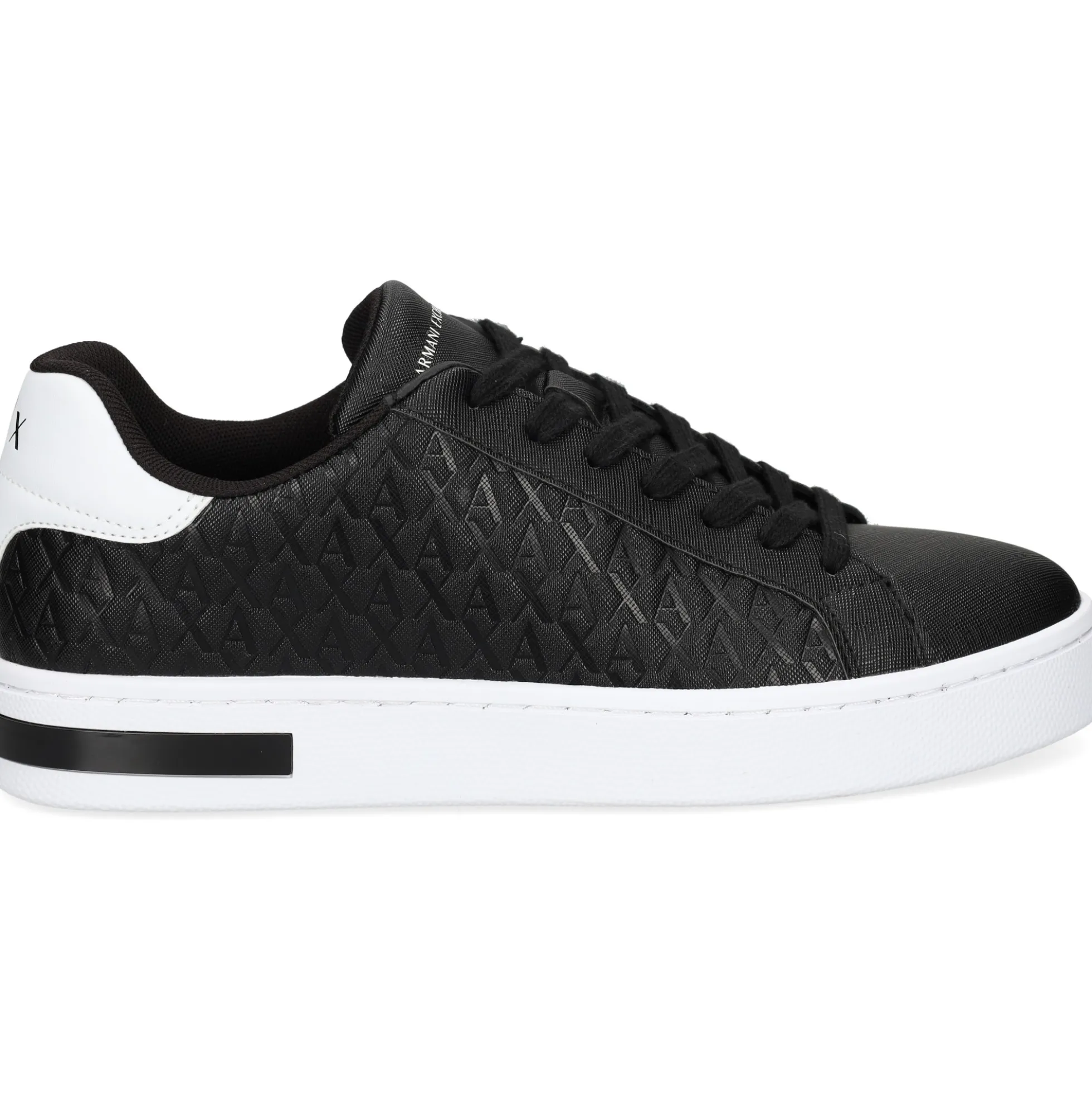ARMANI EXCHANGE Zapatillas de Hombre XM000140 MC011 BLACK+WHI