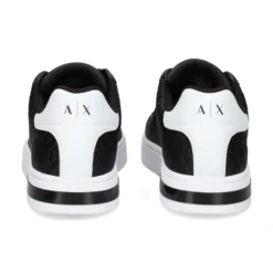 ARMANI EXCHANGE Zapatillas de Hombre XM000140 MC011 BLACK+WHI