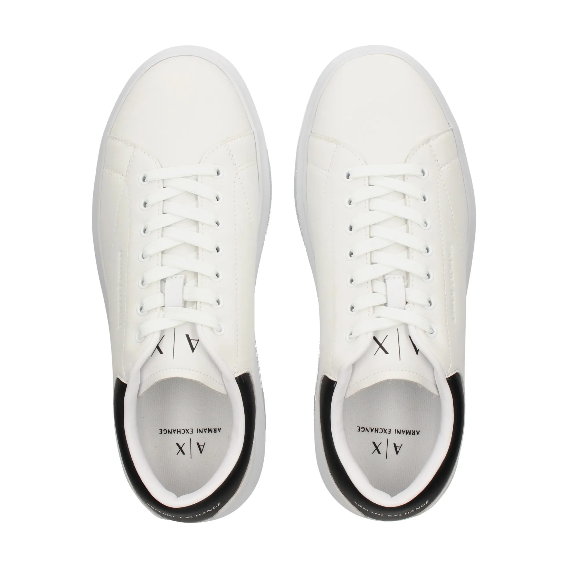 ARMANI EXCHANGE Zapatillas de Hombre XUX123 K488 WHITE+BLAC