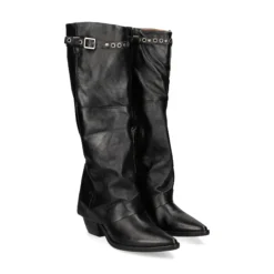 A.S.98 Botas con tacón de Mujer B84301 6002 NEGRO