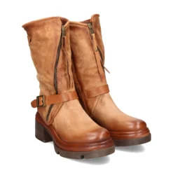 A.S.98 Botines con tacón de Mujer A89215 CALVADOS