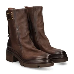 A.S.98 Botines con tacón de Mujer A89227 6144 EBANO