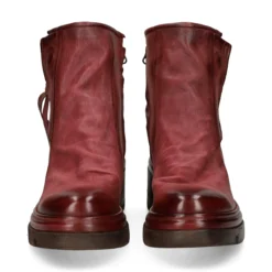 A.S.98 Botines con tacón de Mujer A89230 6580 MADERA