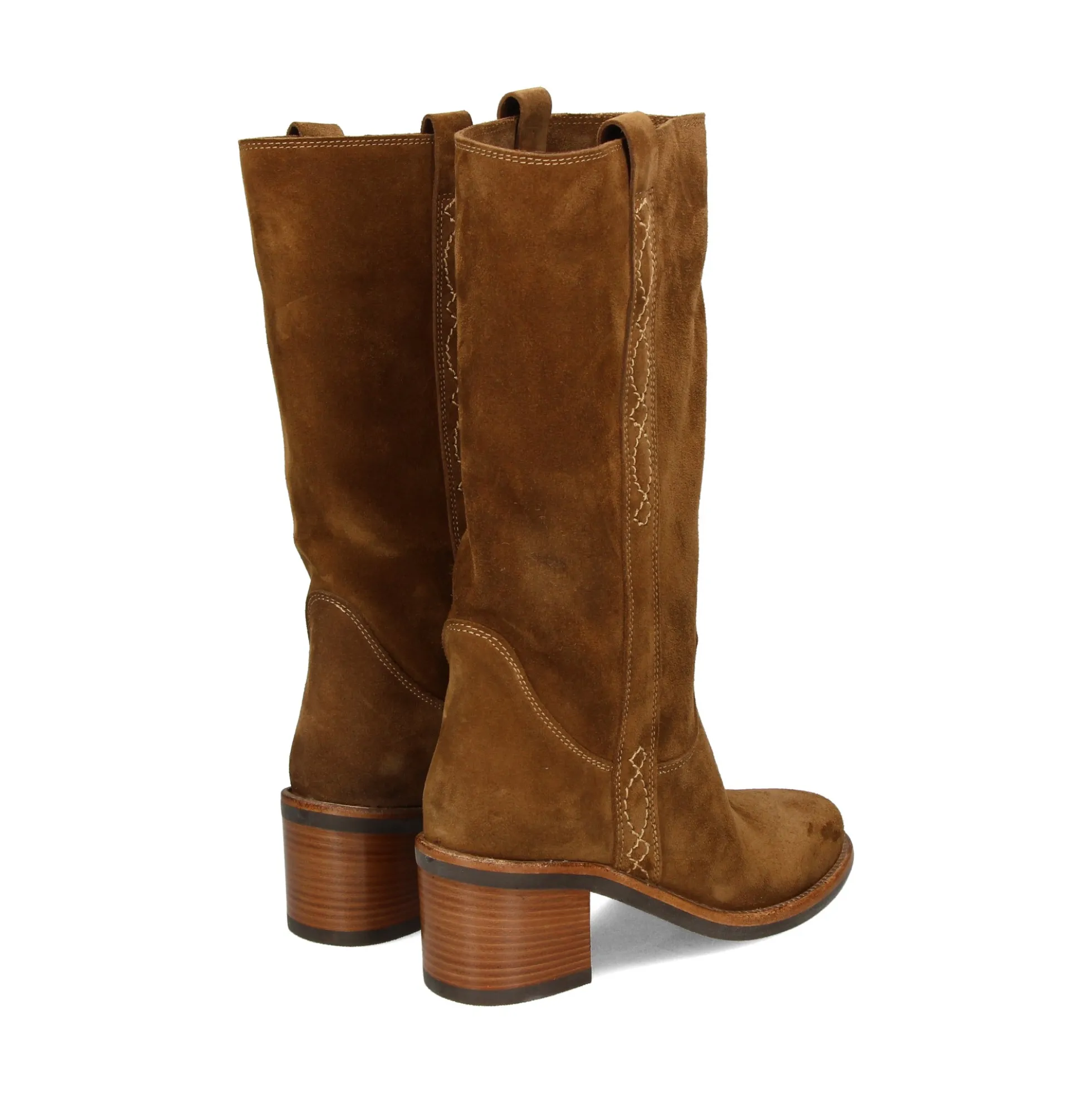ASH Botas con tacón de Mujer PENELOPE 02 SUEDE ANTILO