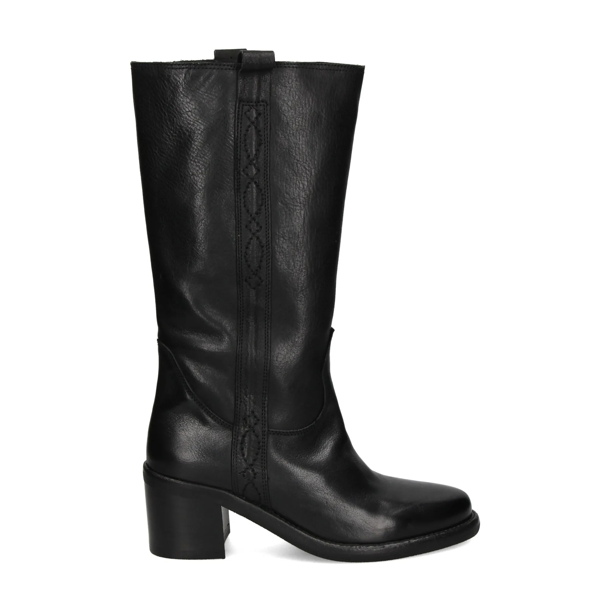 ASH Botas con tacón de Mujer PENELOPE 06 CALF BLACK