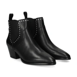 ASH Botines con tacón de Mujer FUNK 001 NEGRO