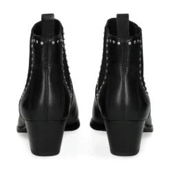 ASH Botines con tacón de Mujer FUNK 001 NEGRO