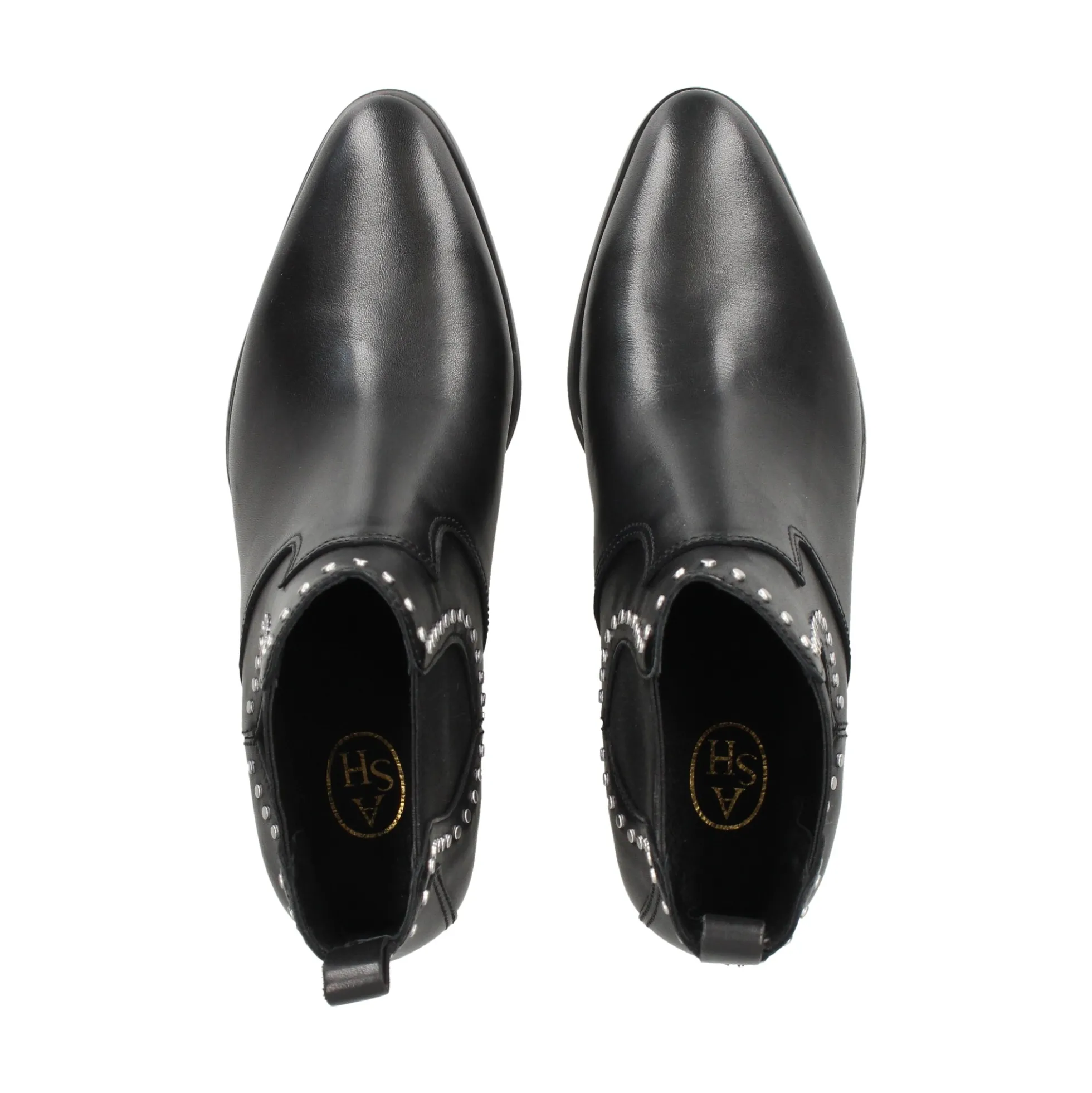 ASH Botines con tacón de Mujer FUNK 001 NEGRO