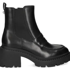 ASH Botines con tacón de Mujer NASTY 001 NEGRO