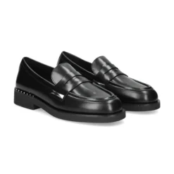ASH Mocasines de Mujer WHISPER STUDS 001 NEGRO