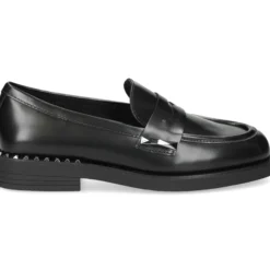 ASH Mocasines de Mujer WHISPER STUDS 001 NEGRO