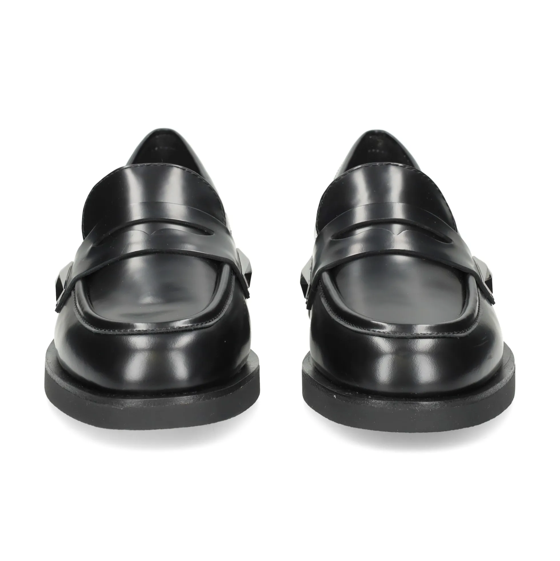 ASH Mocasines de Mujer WHISPER STUDS 001 NEGRO
