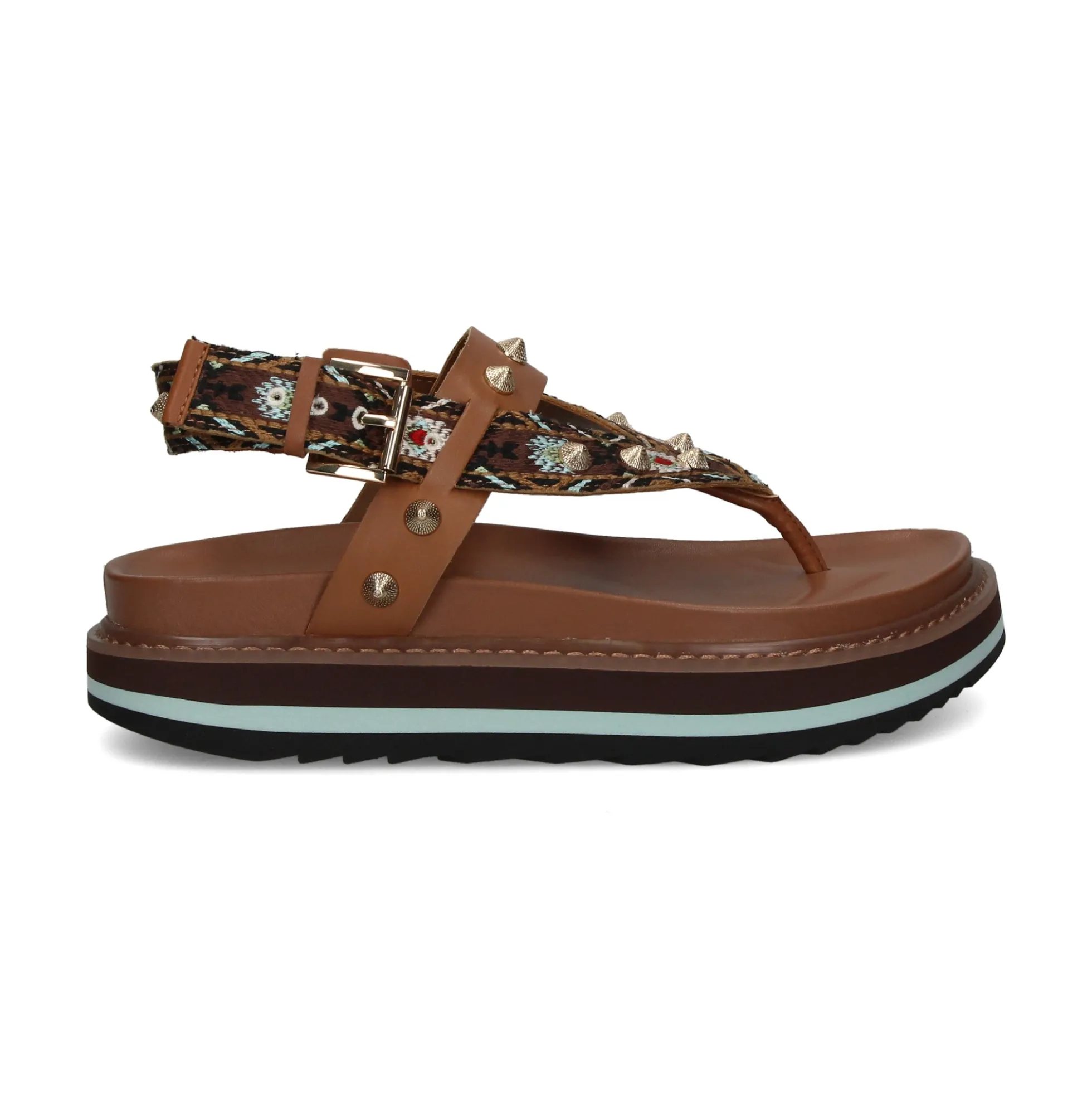 ASH Sandalias con plataforma de Mujer UNO02 COFFEE