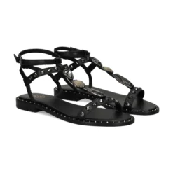 ASH Sandalias planas de Mujer PENNY 004 NEGRO
