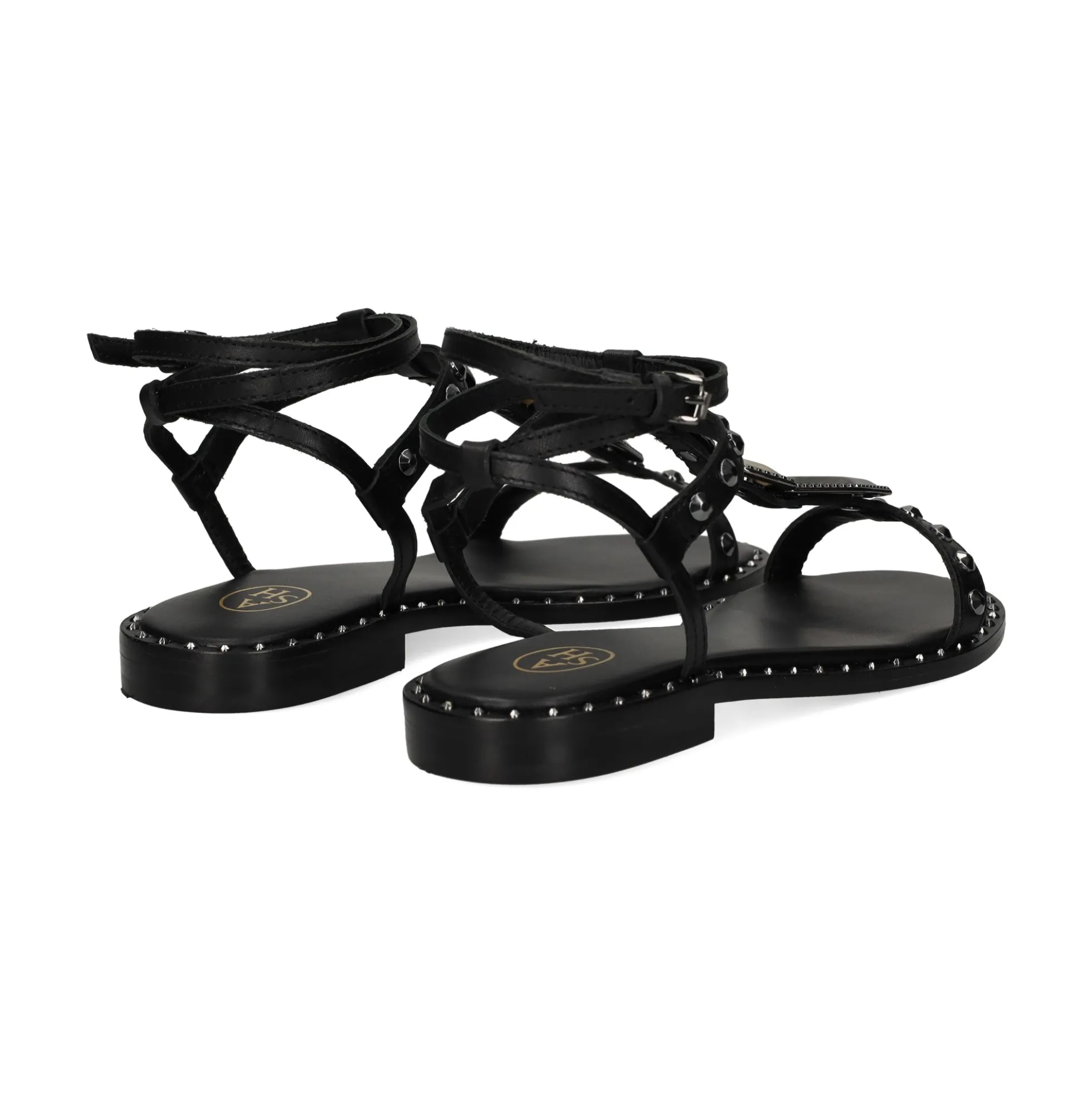 ASH Sandalias planas de Mujer PENNY 004 NEGRO