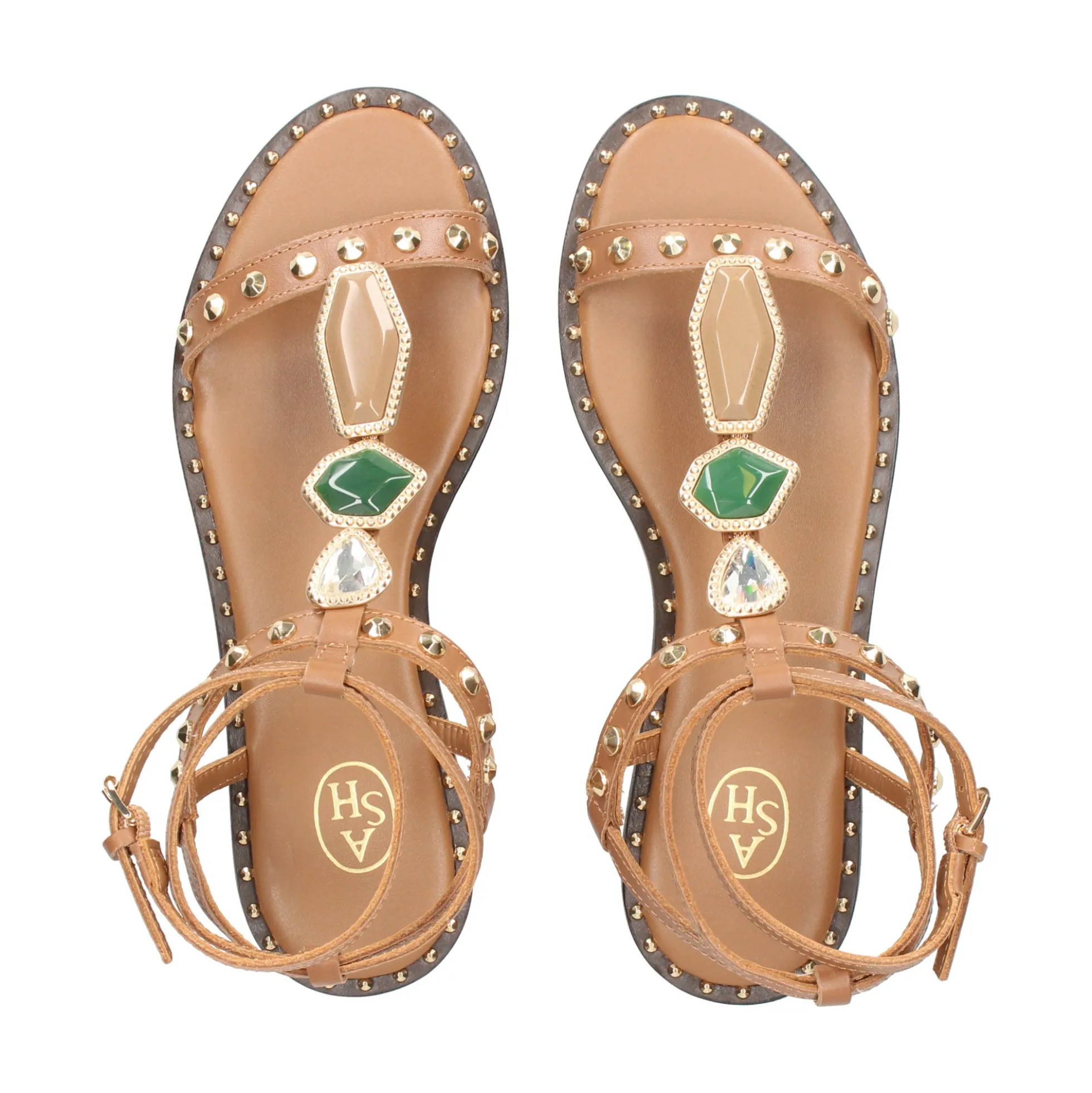 ASH Sandalias planas de Mujer PENNY 001 CINNAMON