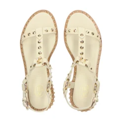 ASH Sandalias planas de Mujer PATSY 001 TALC