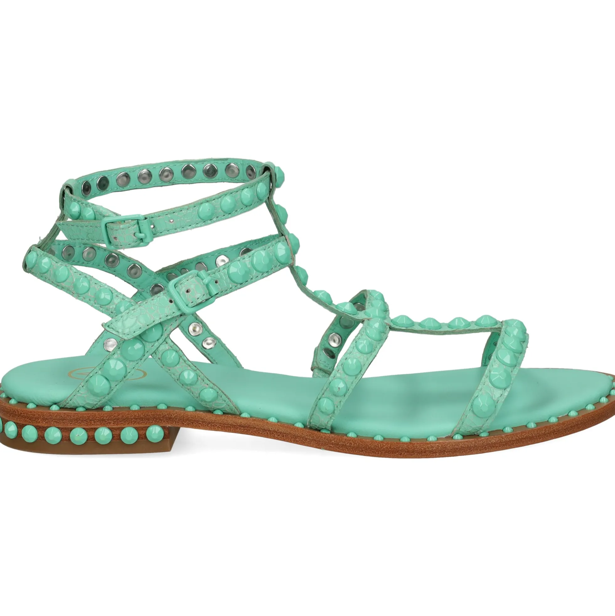 ASH Sandalias planas de Mujer PRECIOUSBI 08 WHITE/HYPE