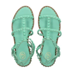 ASH Sandalias planas de Mujer PRECIOUSBI 08 WHITE/HYPE