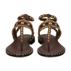 ASH Sandalias planas de Mujer PATCHOULI01 T.MORO