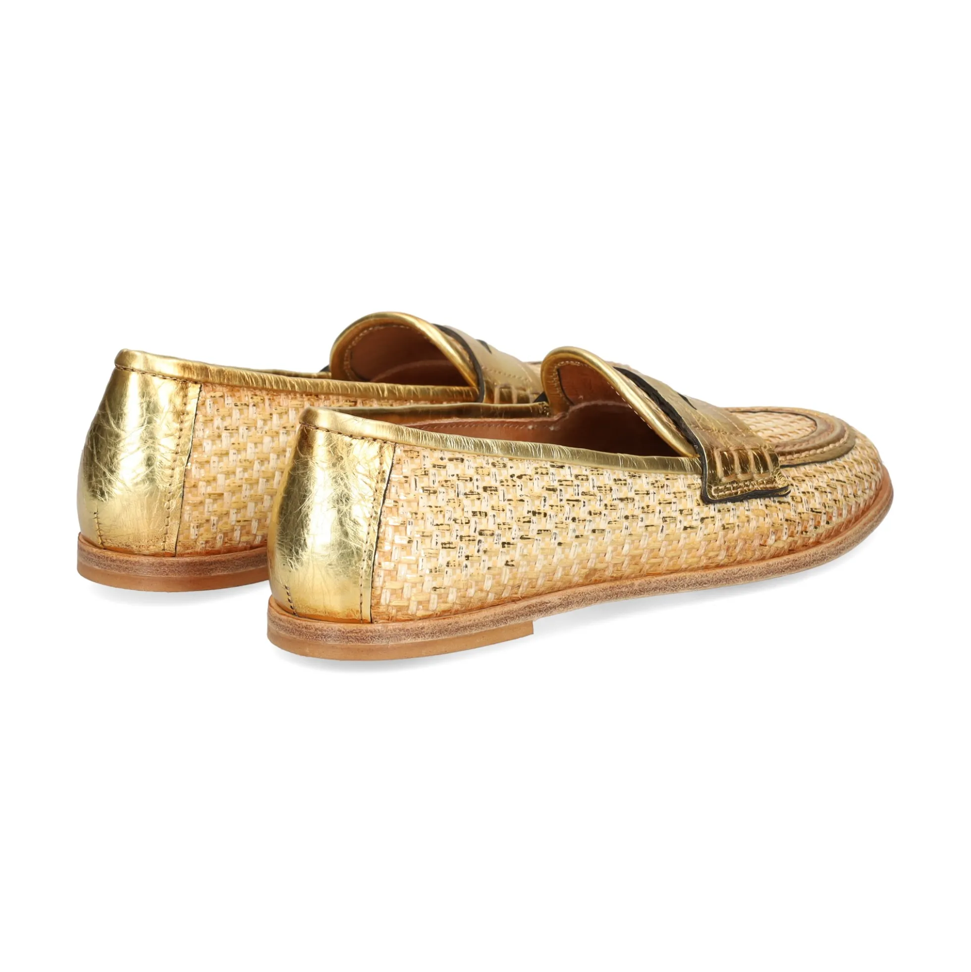 A.S.98 Mocasines de Mujer B77102 301 6002 ORO+OT