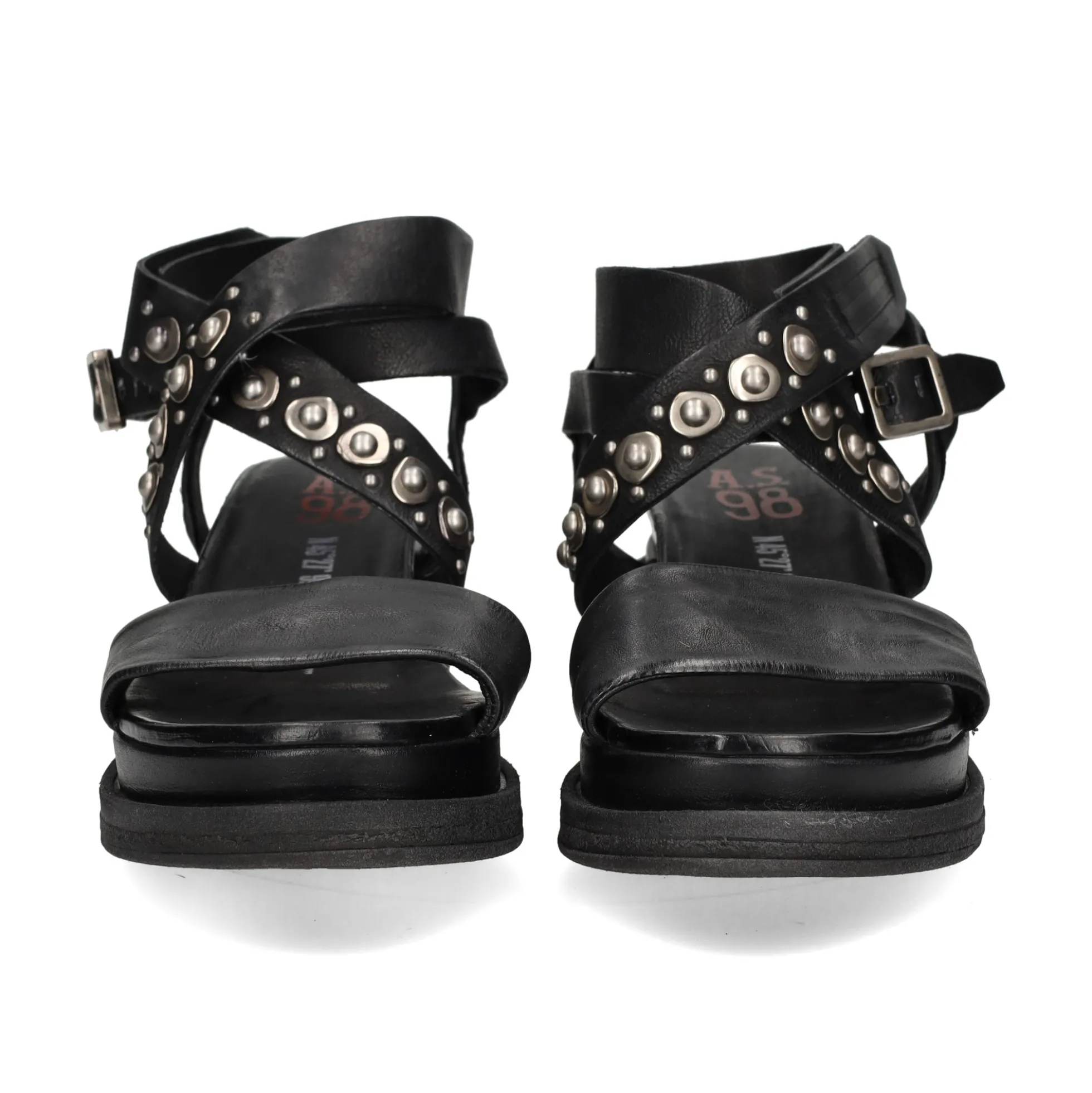 A.S.98 Sandalias con plataforma de Mujer A15034 101 6002 NERO